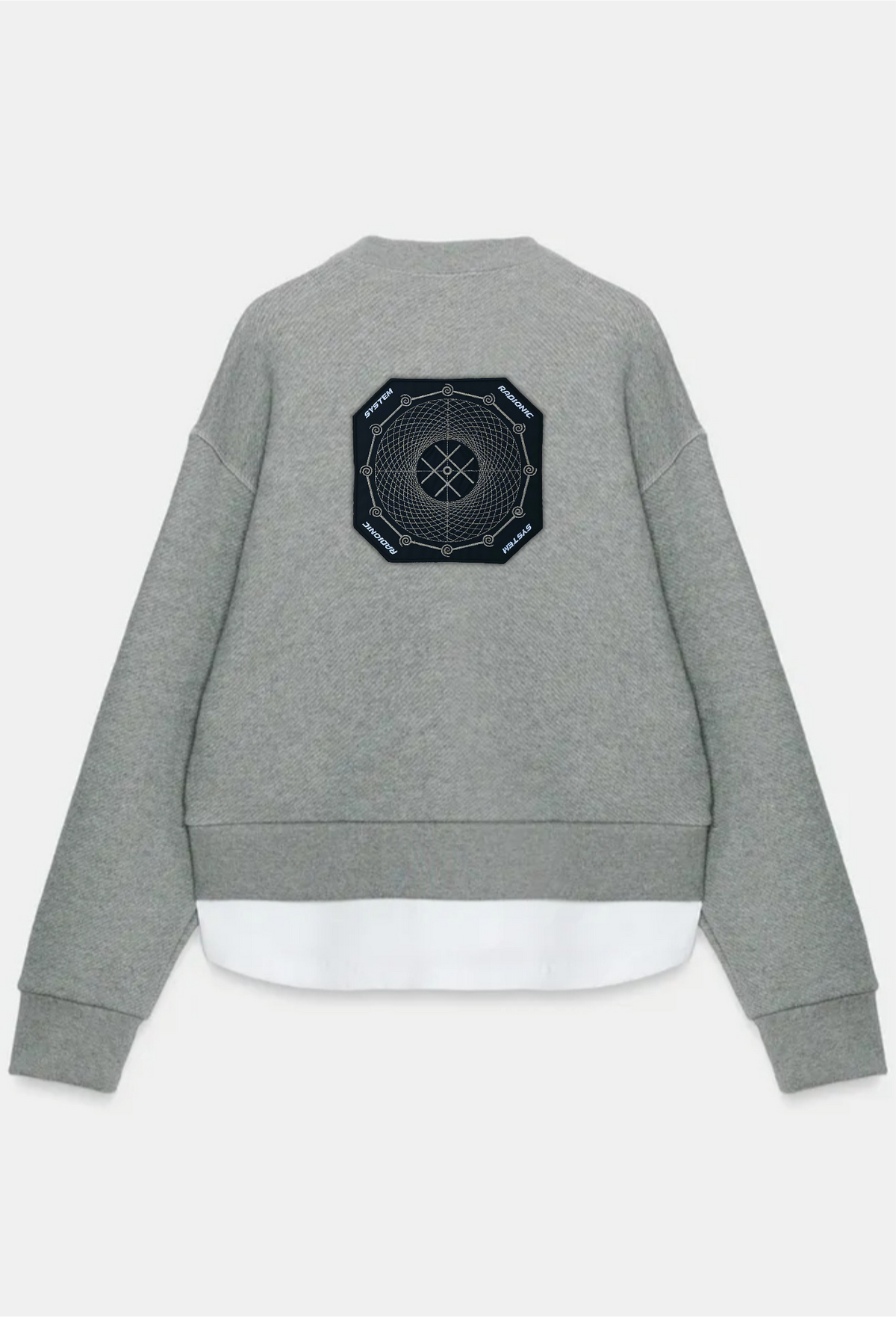 Sudadera cuello botones