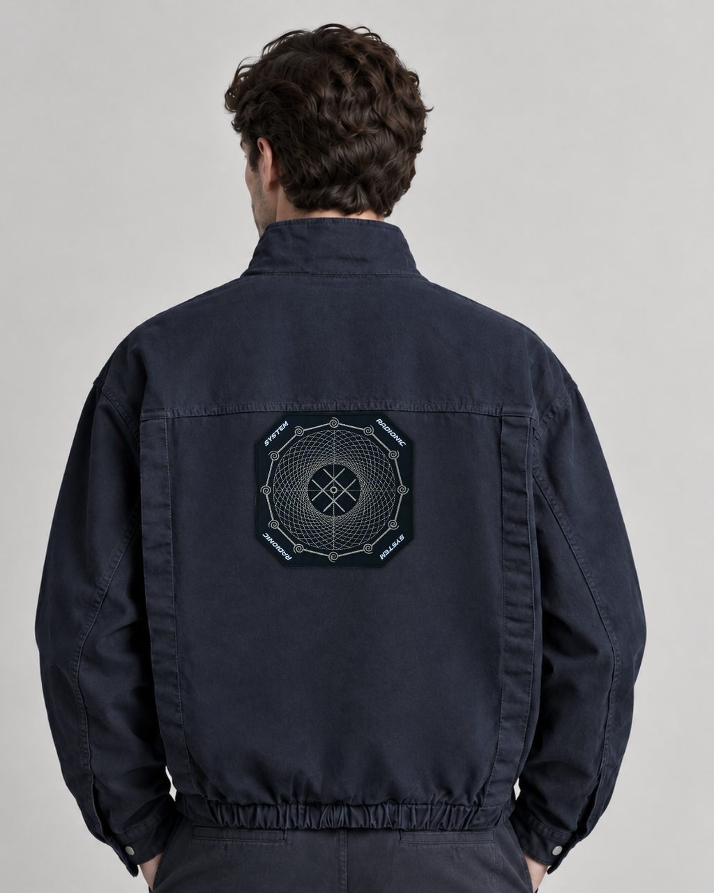 Chaqueta vaquera corchetes