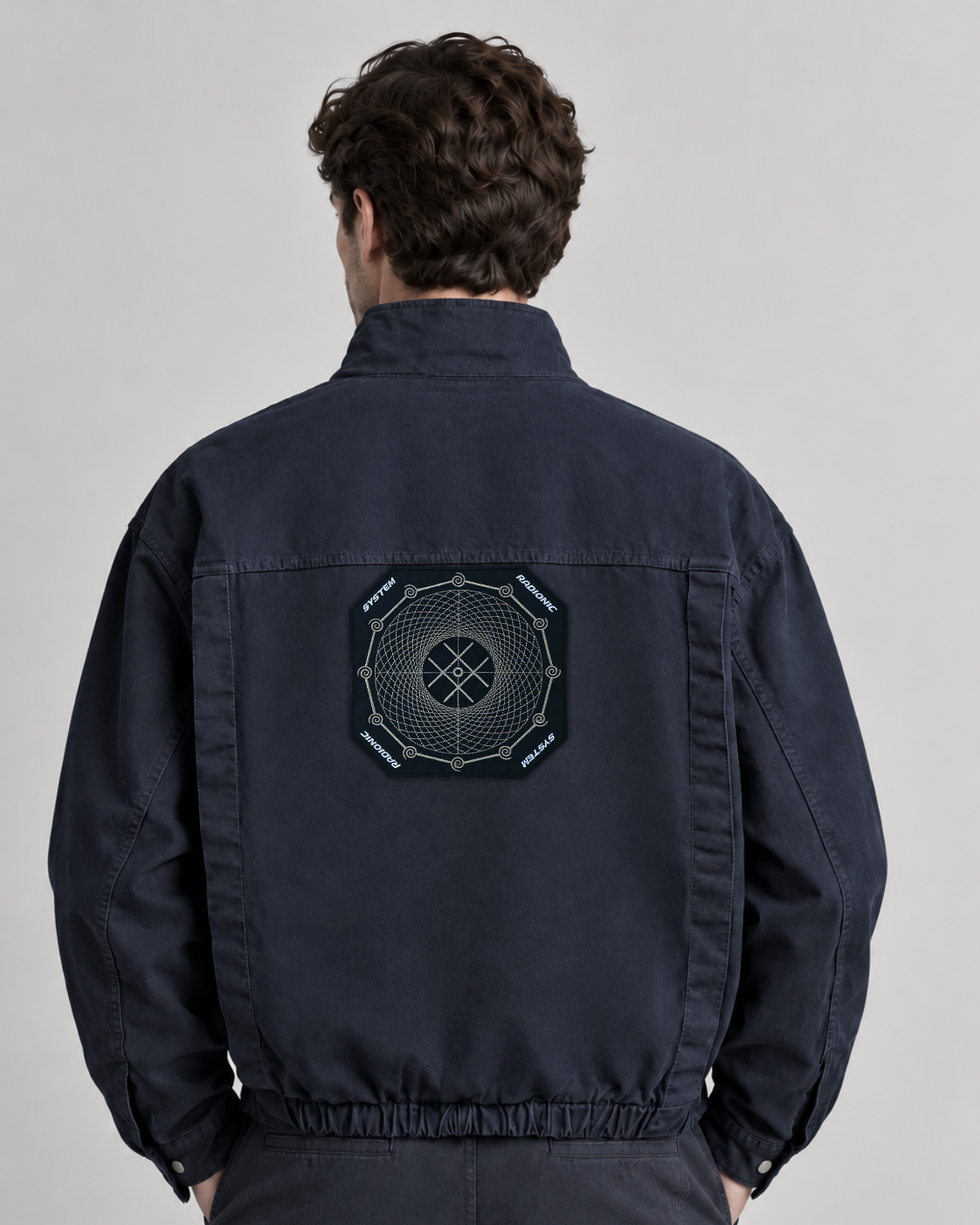 Chaqueta vaquera corchetes