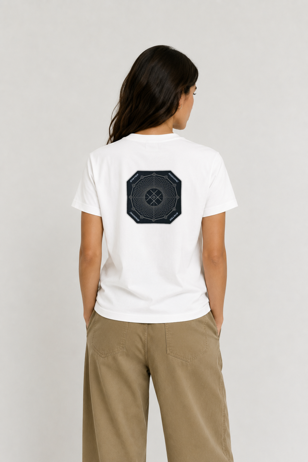 Camiseta RS Essential - Corte regular fit 100% algodón Mujer