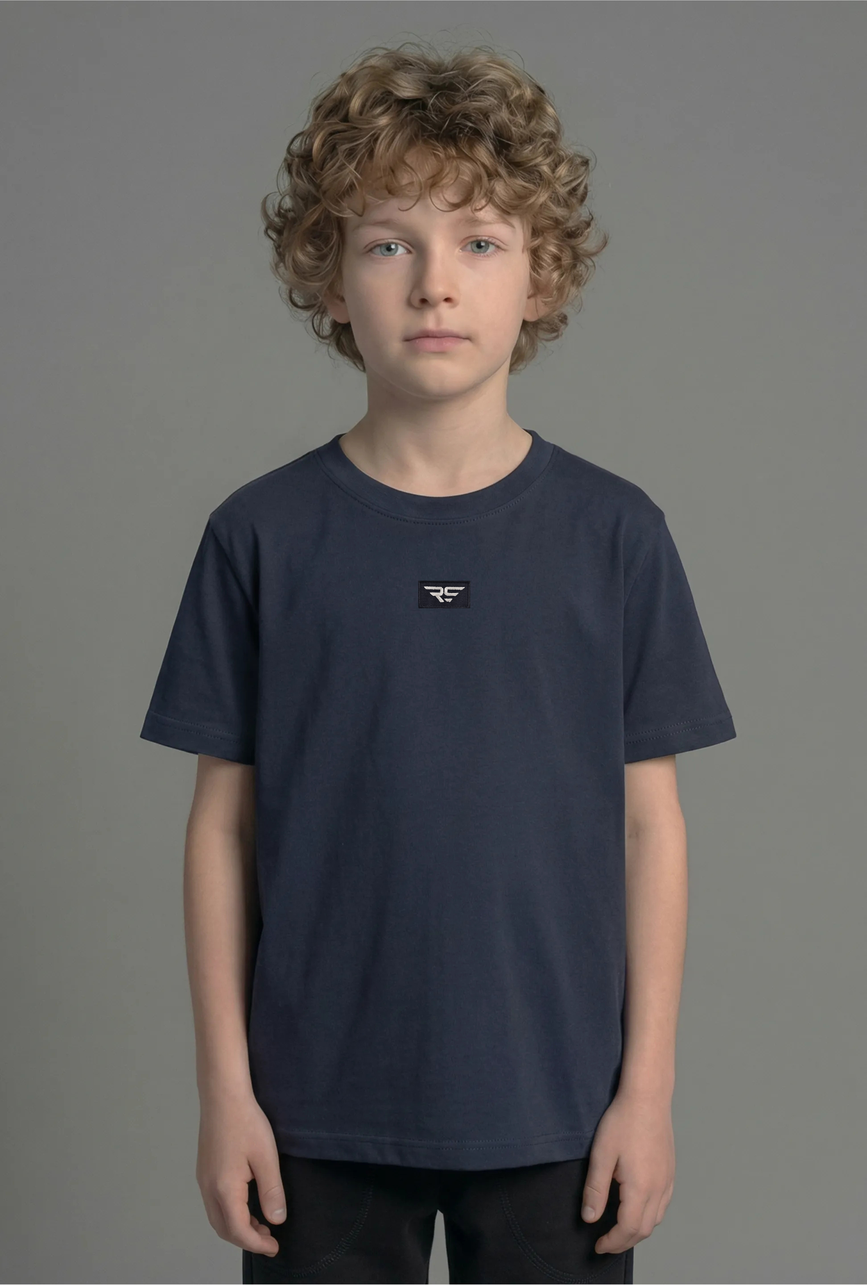 Camiseta Oversize Niño – Algodón Orgánico 185gsm