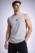Camiseta Sin Mangas – Algodón Orgánico 185gsm