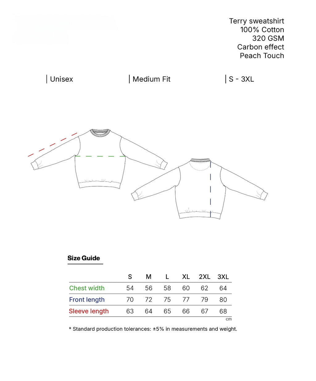 Sudadera RS Essential – Regular Fit Unisex (320 gr algodón premium, tacto melocotón)