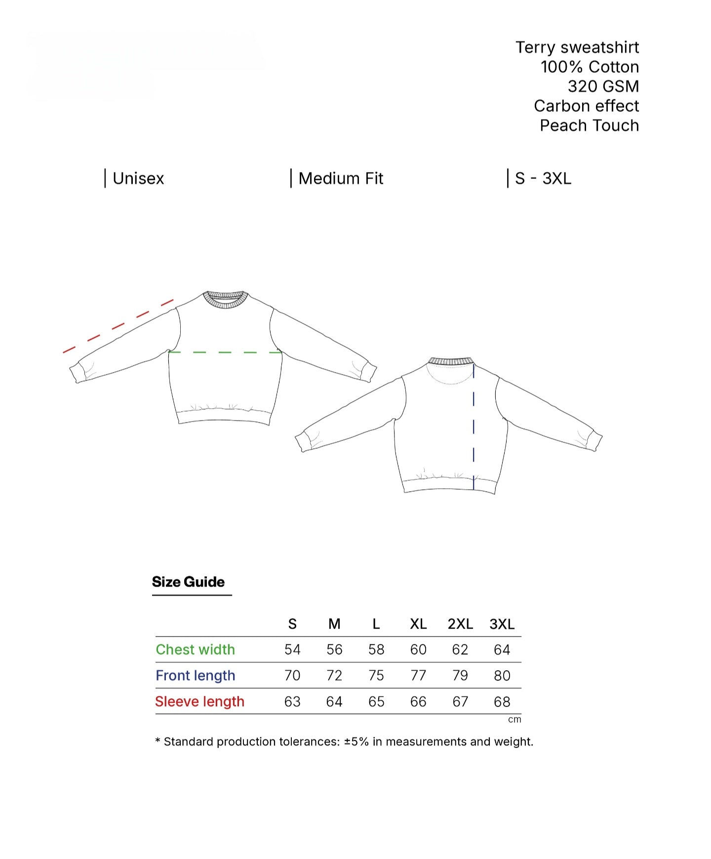 Sudadera RS Essential – Regular Fit Unisex (320 gr algodón premium, tacto melocotón)