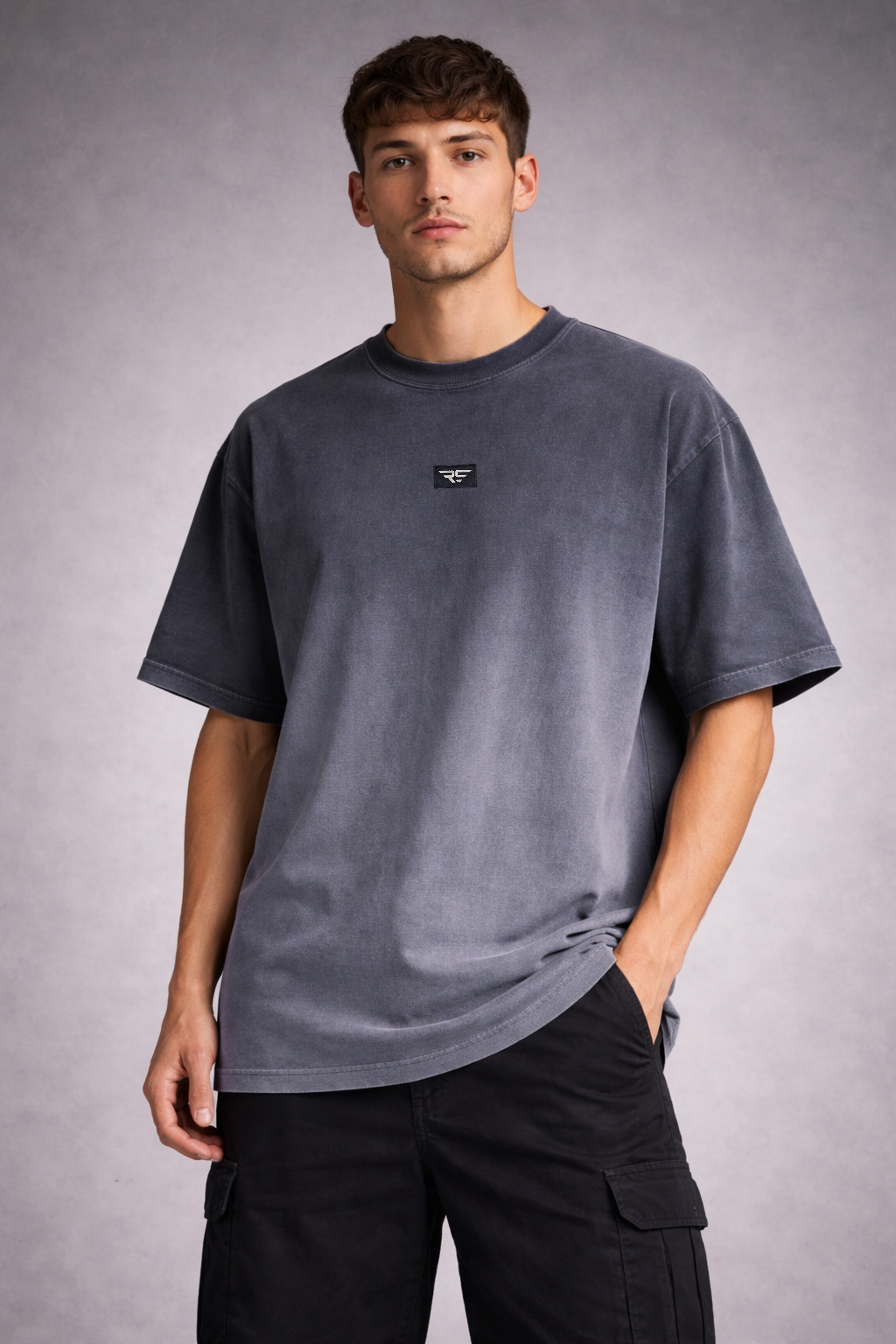 Camiseta Oversize Degradada (Inside Out) RS