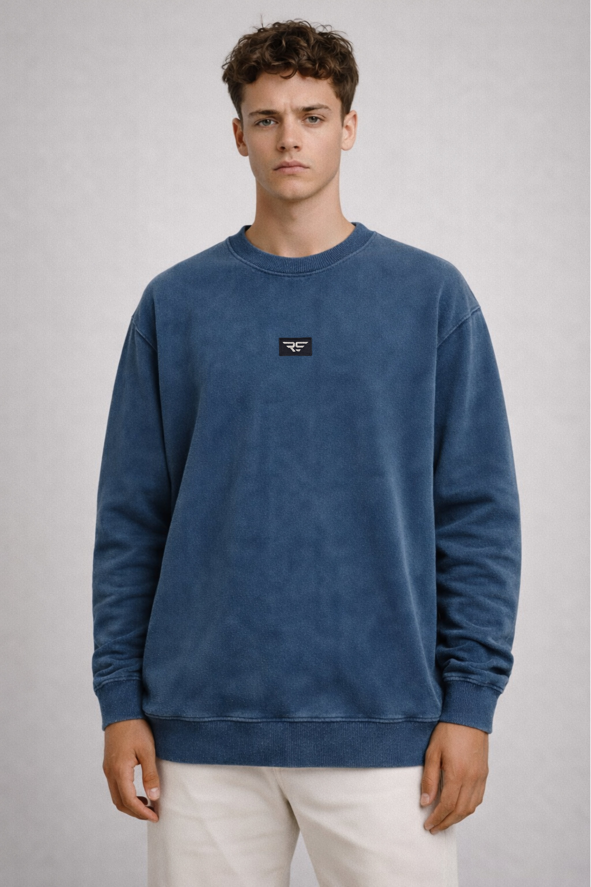 Sudadera RS Oversized Washed – 350G orgánico