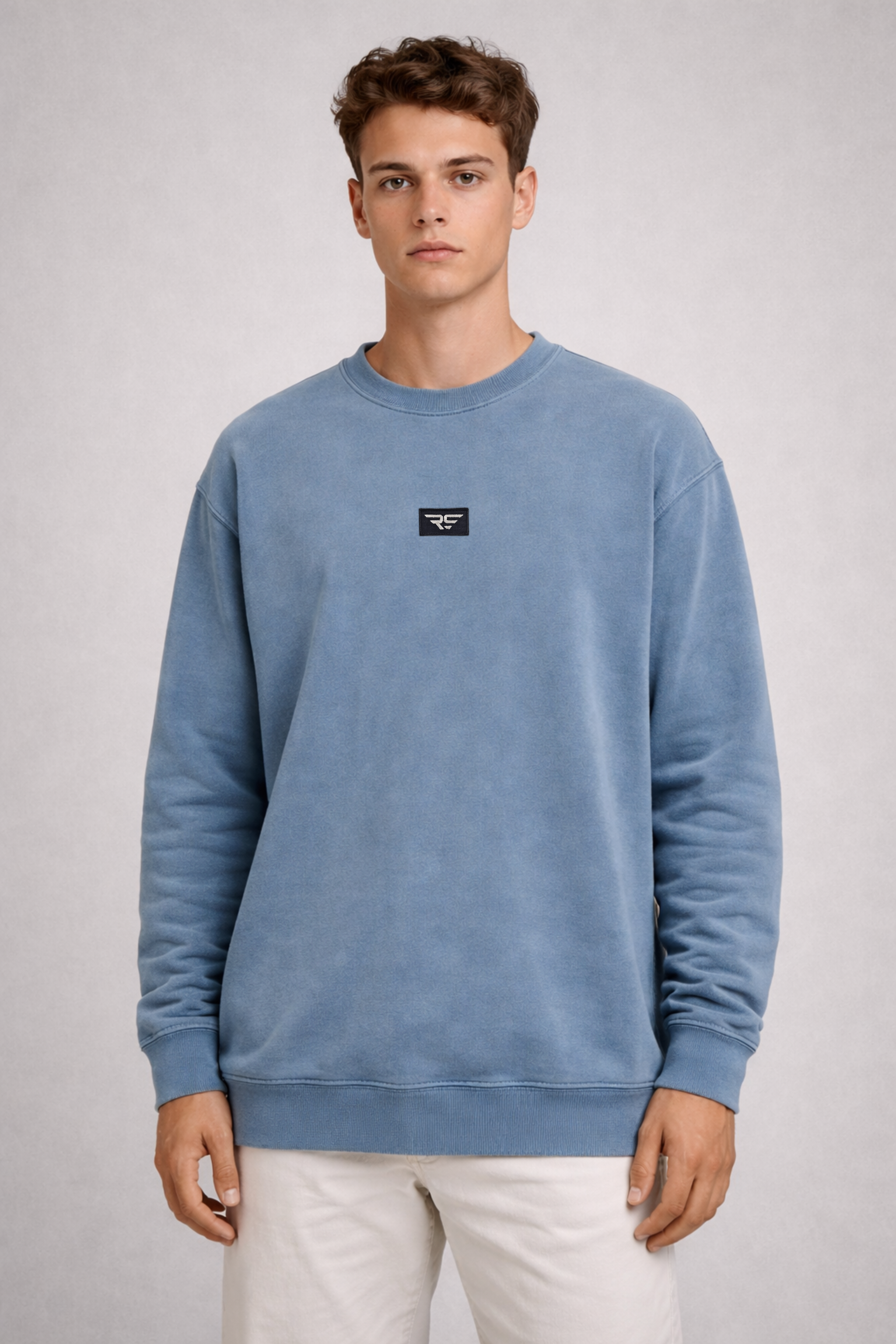 Sudadera RS Oversized Washed – 350G orgánico