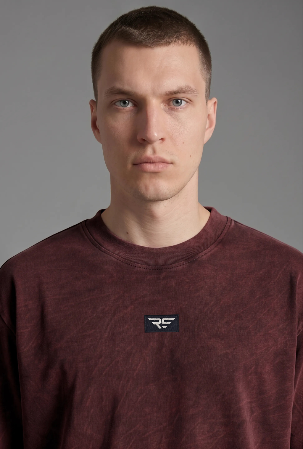 Camiseta oversize RS - Lavado piedra