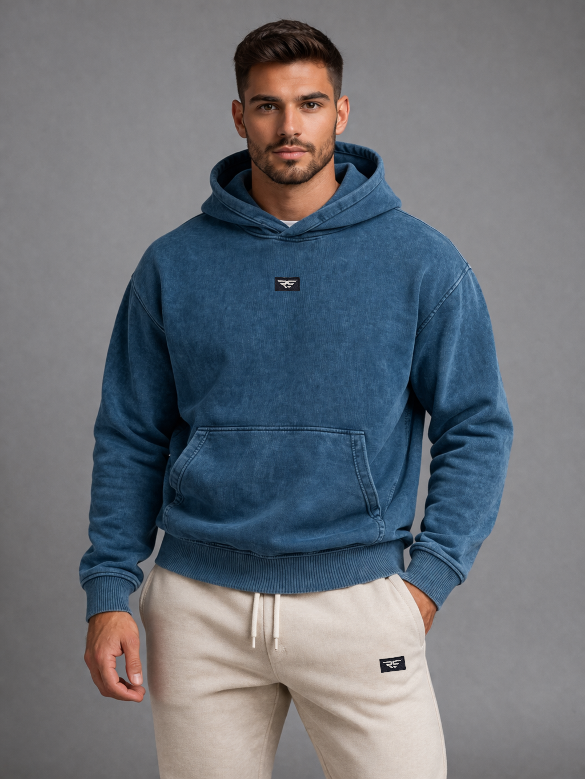 Pantalón jogger RS 420 Oversized – Felpa perchada unisex