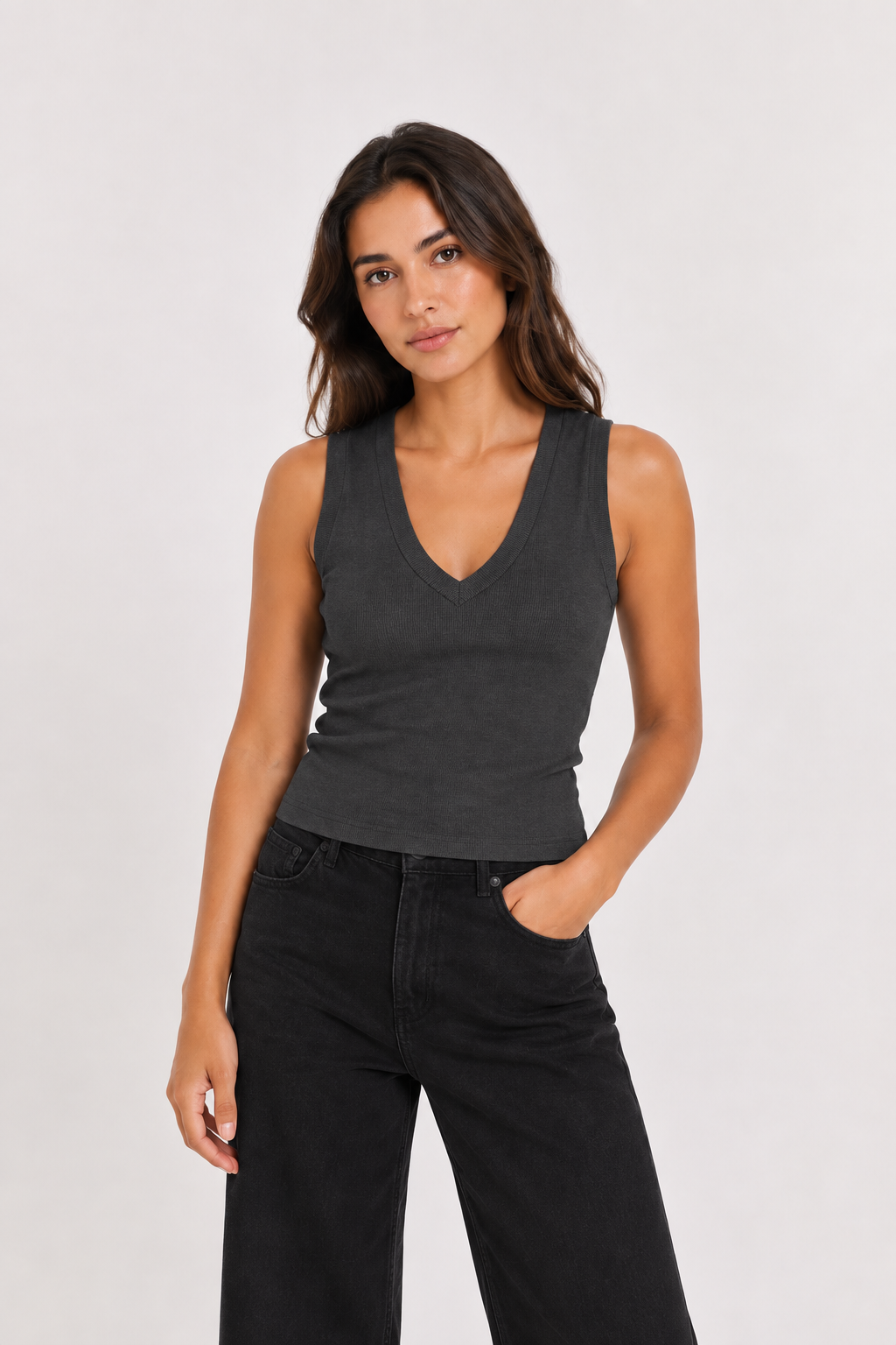 Camiseta sin mangas RS – Mujer