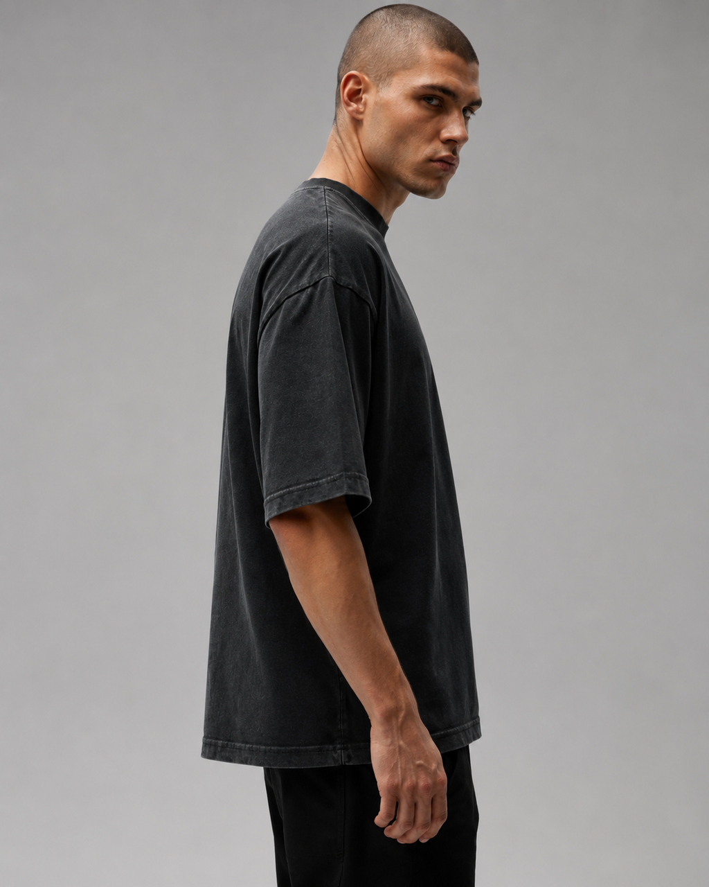 Camiseta oversize RS - Lavado piedra